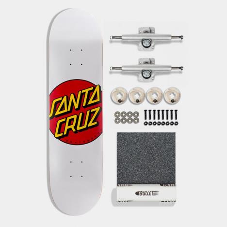 Santa Cruz Complete Kit lassic Dot w Bullet & Ricta White 8 IN £74.99